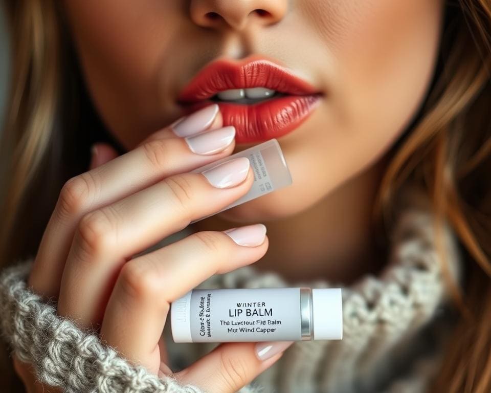 Wie pflege ich empfindliche Lippen im Winter?