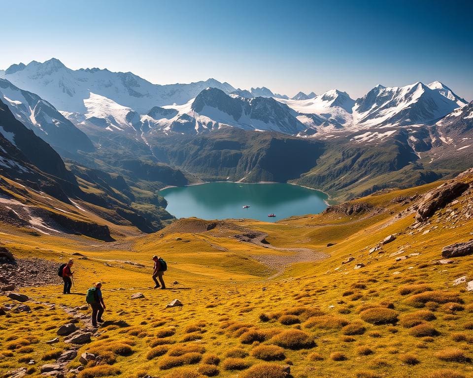 Wie plane ich aktive Ferien in den Alpen?