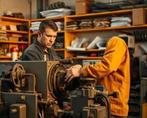 Was macht ein Techniker im Maschinenservice?