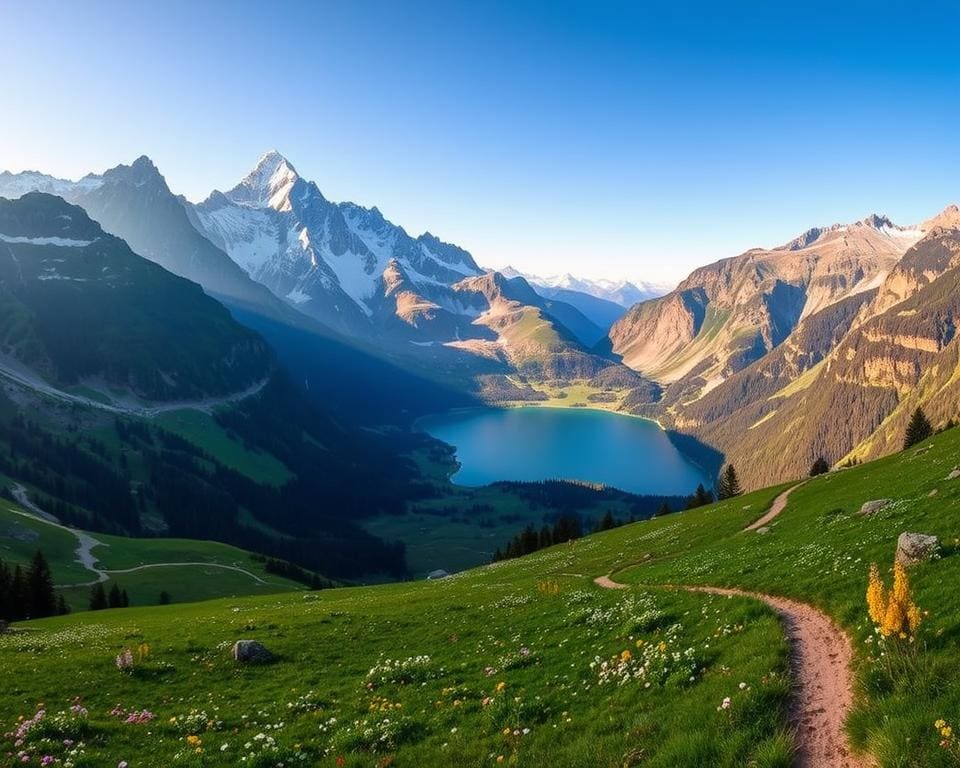 Was sind die schoensten Wandergebiete der Schweiz?