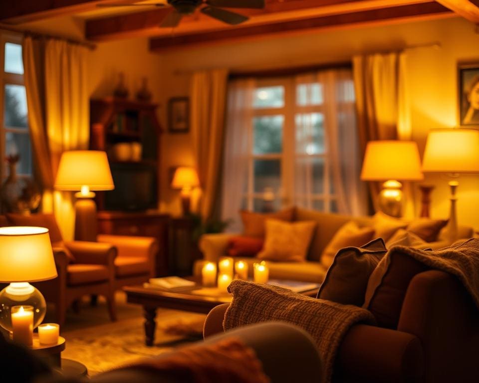 Welche Beleuchtung sorgt fuer eine warme Stimmung?