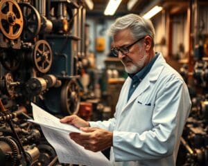 Wie arbeitet ein Experte fuer Maschinenbau?