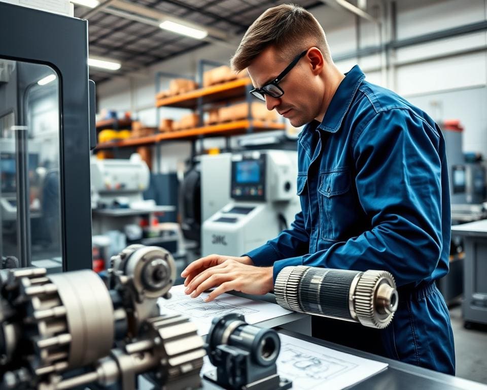 Wie arbeitet ein Fachmann fuer CNC Technik?