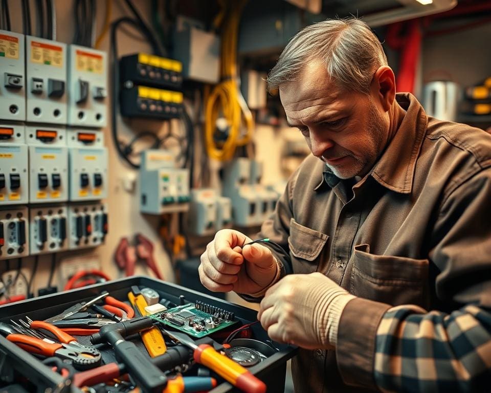 Wie arbeitet ein Fachmann fuer Elektrotechnik?