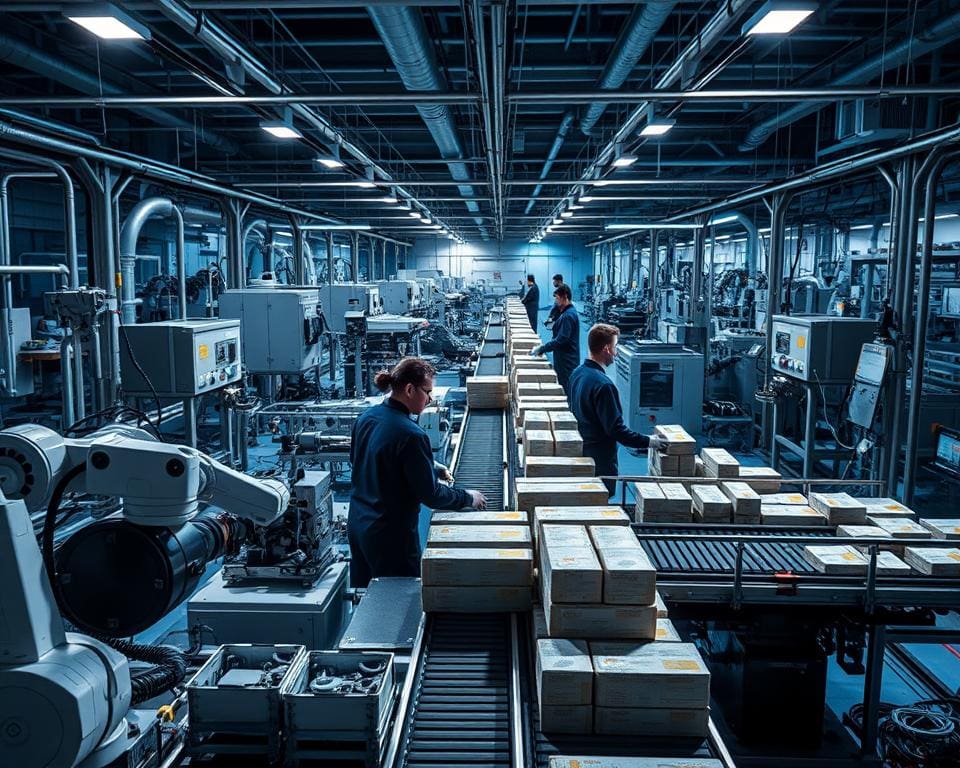 Wie bleibt eine Produktionslinie effizient?