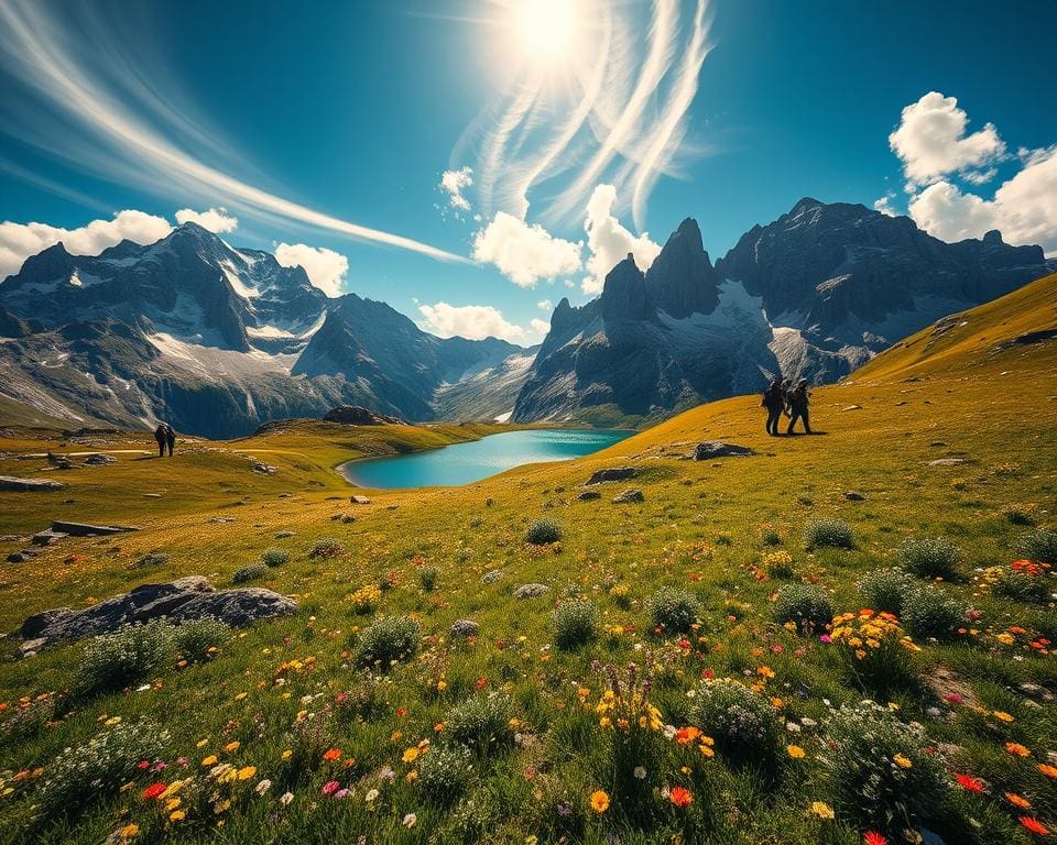 Wie entdeckst du die Berge der Schweiz im Sommer?