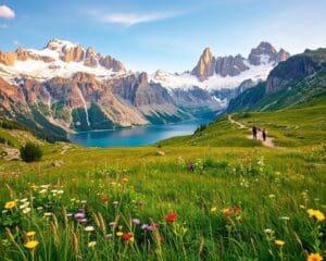 Wie erlebt man die Alpen im Sommer?