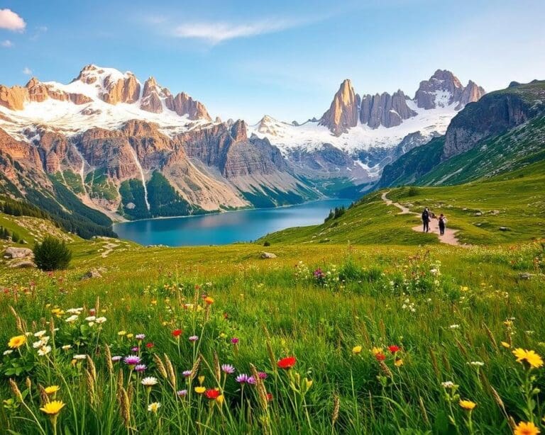 Wie erlebt man die Alpen im Sommer?