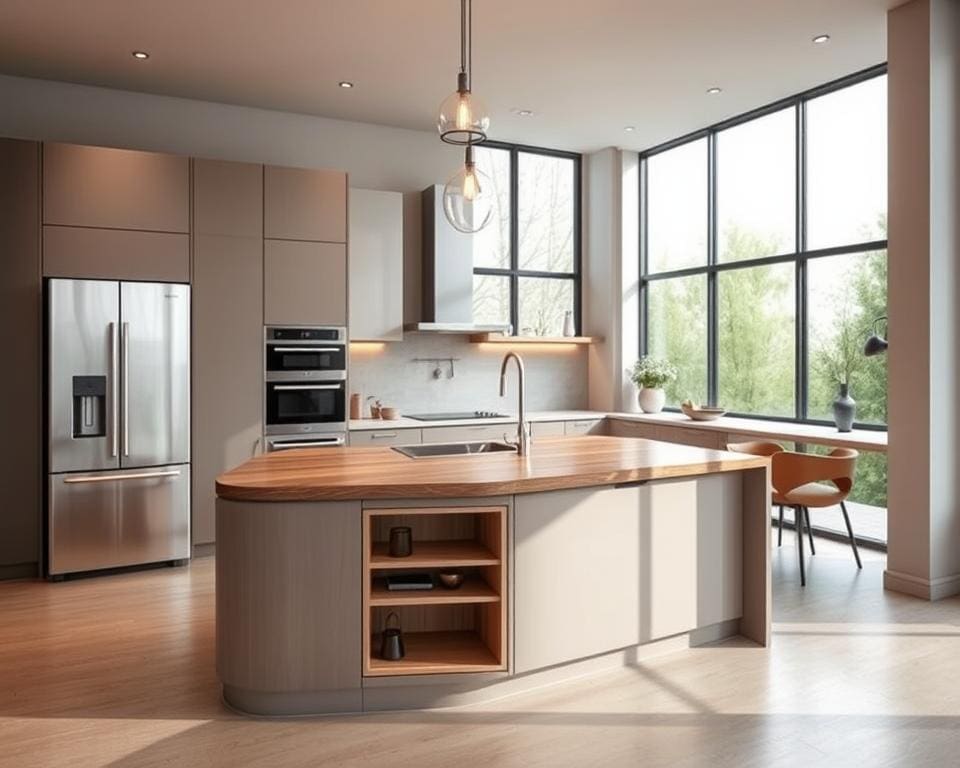 Wie gestaltest du deine Kuche funktional und schoen?