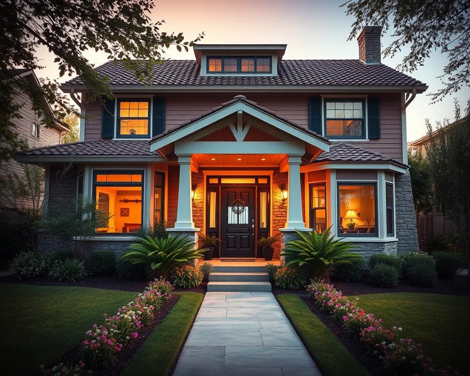 Wie gestaltet man eine einladende Hausfassade?
