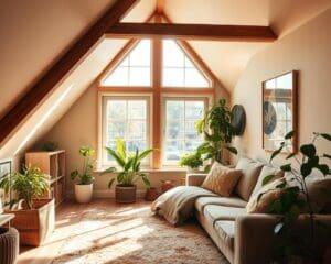 Wie gestaltet man eine wohnliche Dachwohnung?