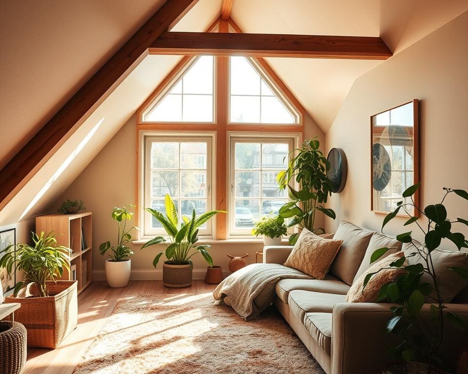 Wie gestaltet man eine wohnliche Dachwohnung?
