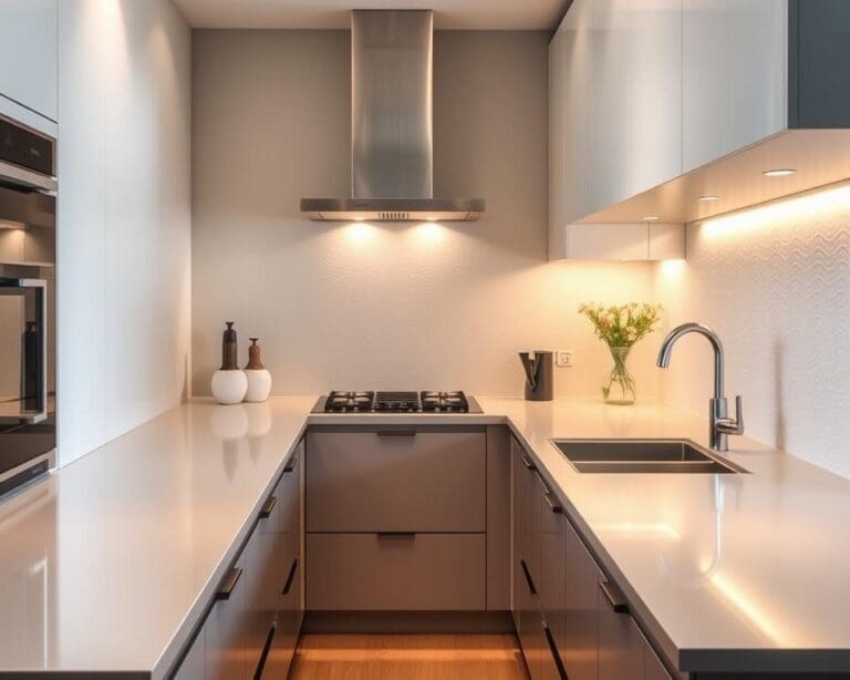 Wie kombinierst du Funktionalitaet und Design in der Kuche?