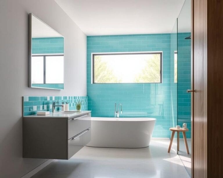 Wie kombiniert man Farben im Bad?