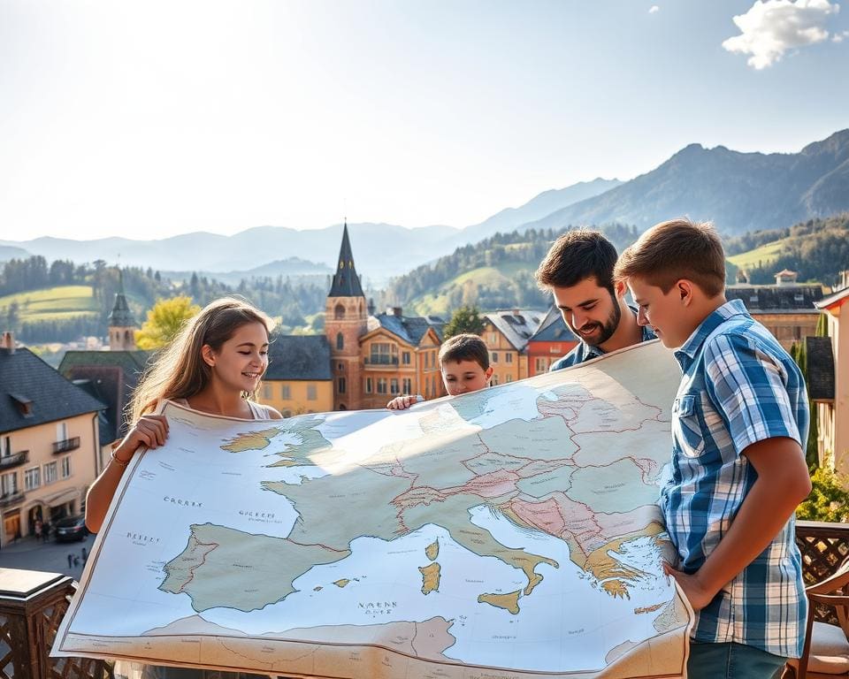 Wie planst du eine Reise mit der Familie durch Europa?