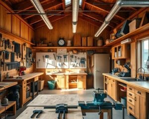 Wie richtet man eine funktionale Werkstatt ein?