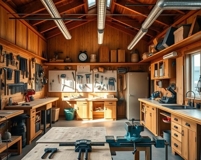 Wie richtet man eine funktionale Werkstatt ein?