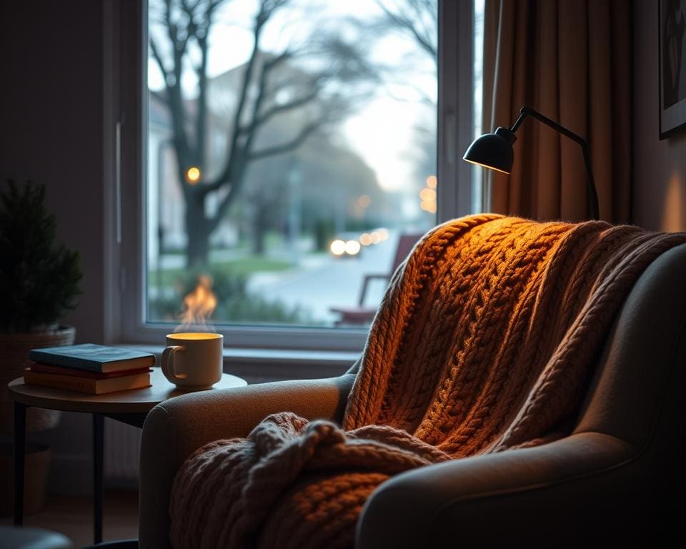 Wie schaffst du eine gemuetliche Ecke im Wohnzimmer?