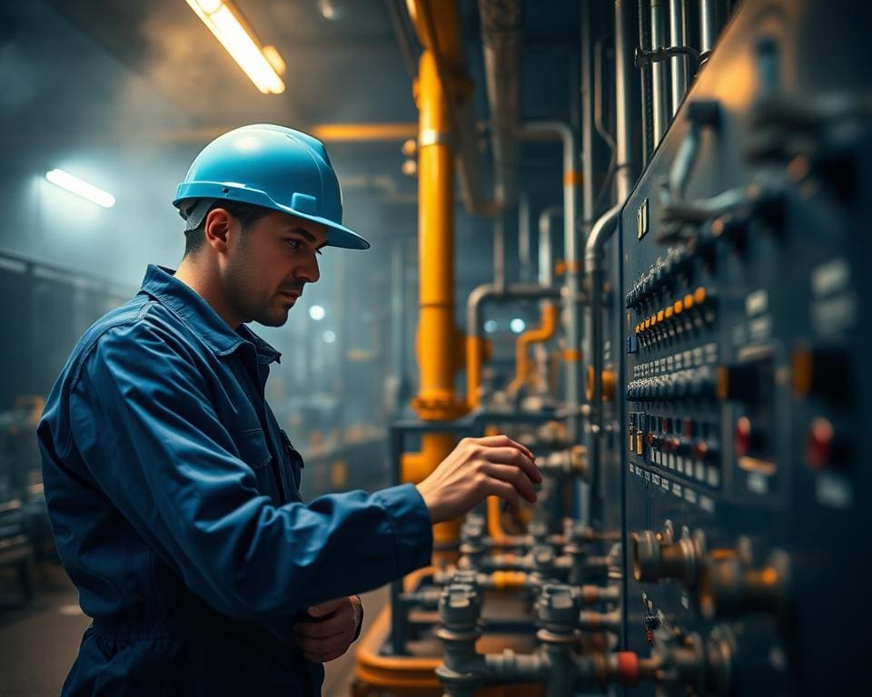 Wie sorgt ein Techniker fuer sichere Anlagen?