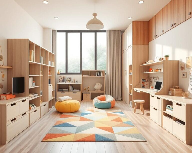 Wie wird ein kleines Kinderzimmer multifunktional?