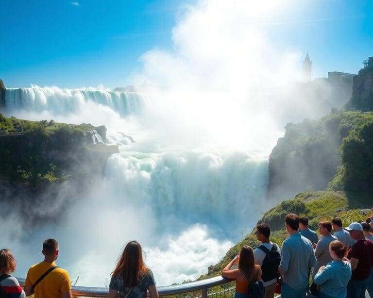 Was fasziniert Besucher an den Niagarafällen?