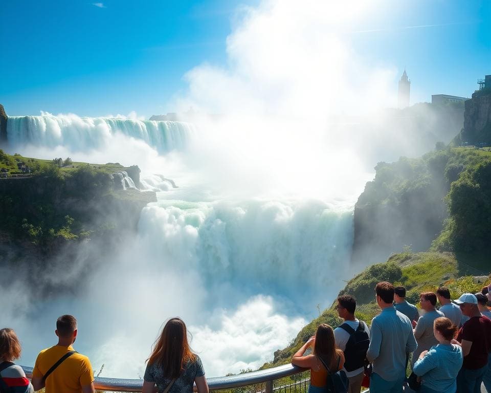Was fasziniert Besucher an den Niagarafällen?