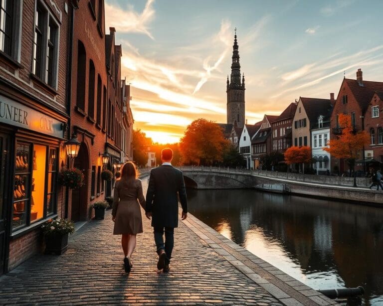 Was macht Brügge zu einem romantischen Ziel?