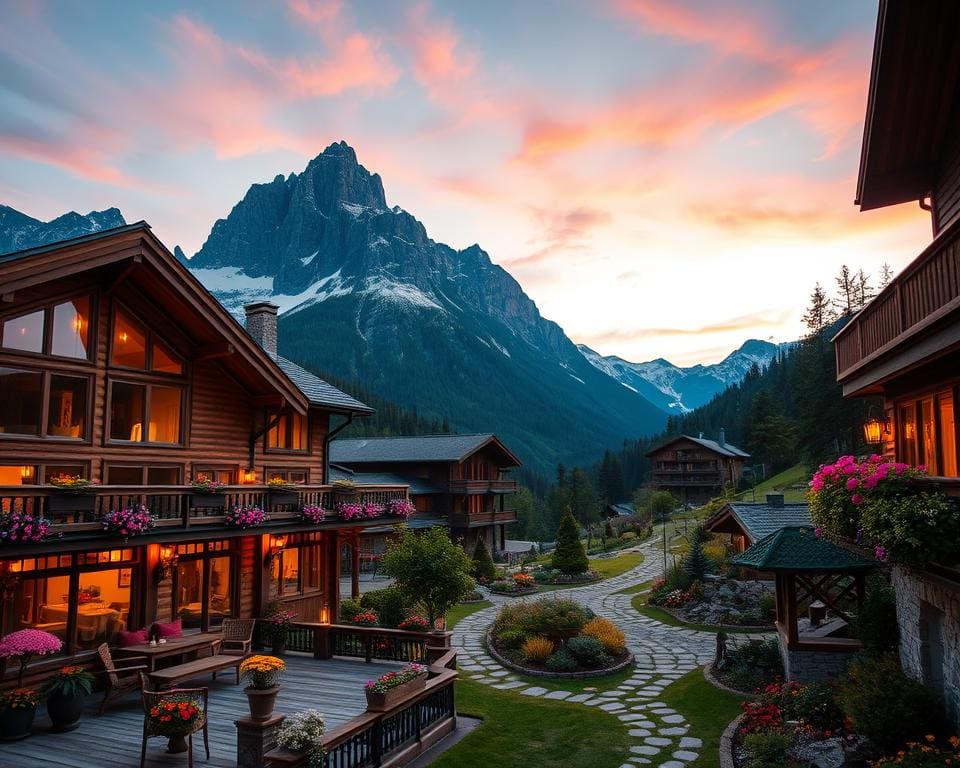 Was macht romantisches Hotel in den Bergen so besonders?