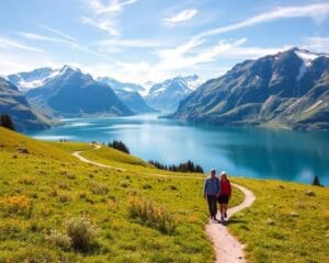 Wie entdeckst du die Engadiner Seenlandschaft?