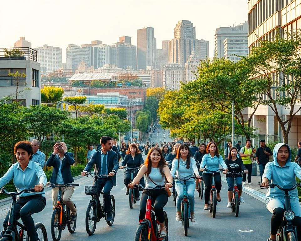 Wie erkundet man Grossstaedte nachhaltig?