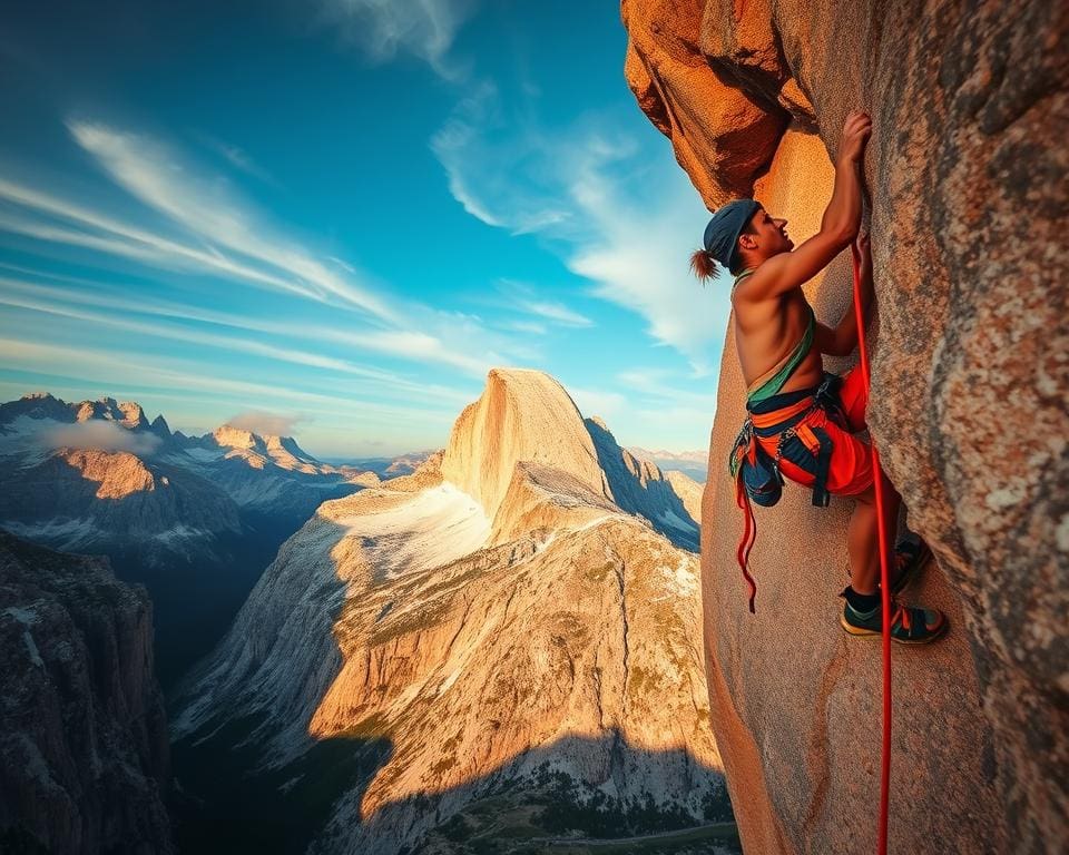 Wie faszinieren die Dolomiten Kletterfreunde?