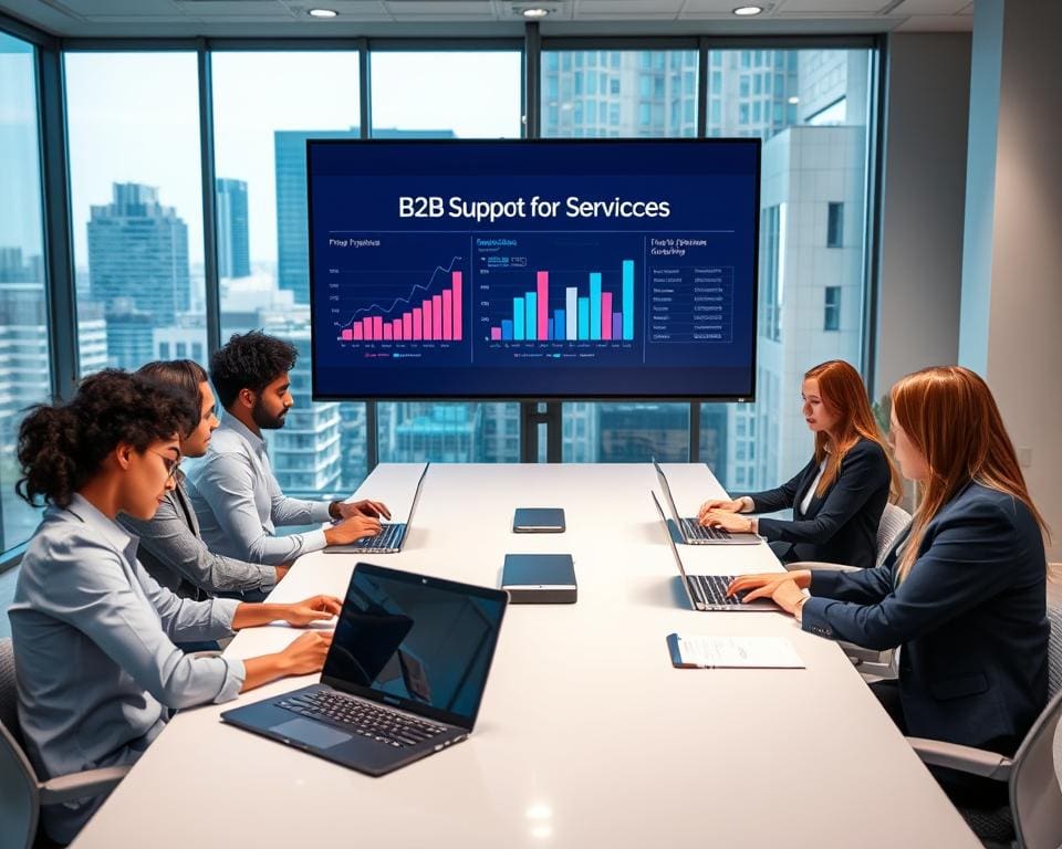 Wie hilft ein Supportdienst im B2B Bereich?