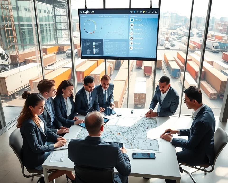 Wie organisiert ein Logistikdienstleister Transport?