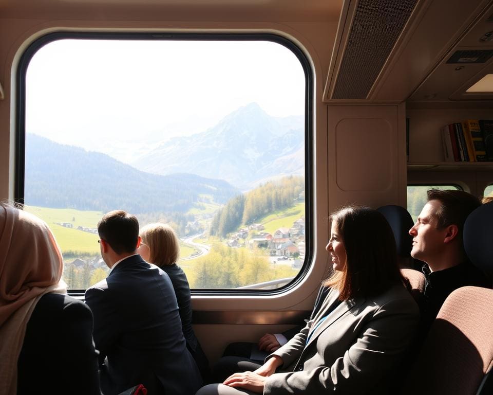 Wie reist du entspannt durch die Schweiz per Zug?