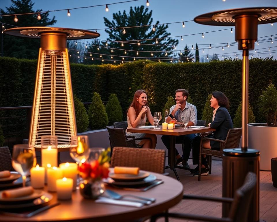 Welche Heizlösungen machen Terrassen nutzbar?