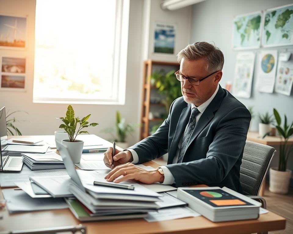 Wie arbeitet ein Umweltberater für Betriebe?