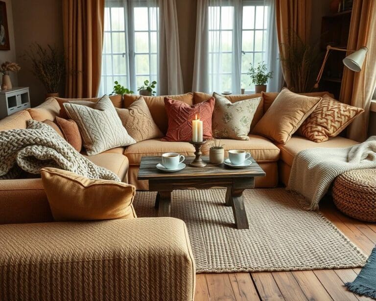 Wie schafft man Gemütlichkeit mit Textilien?