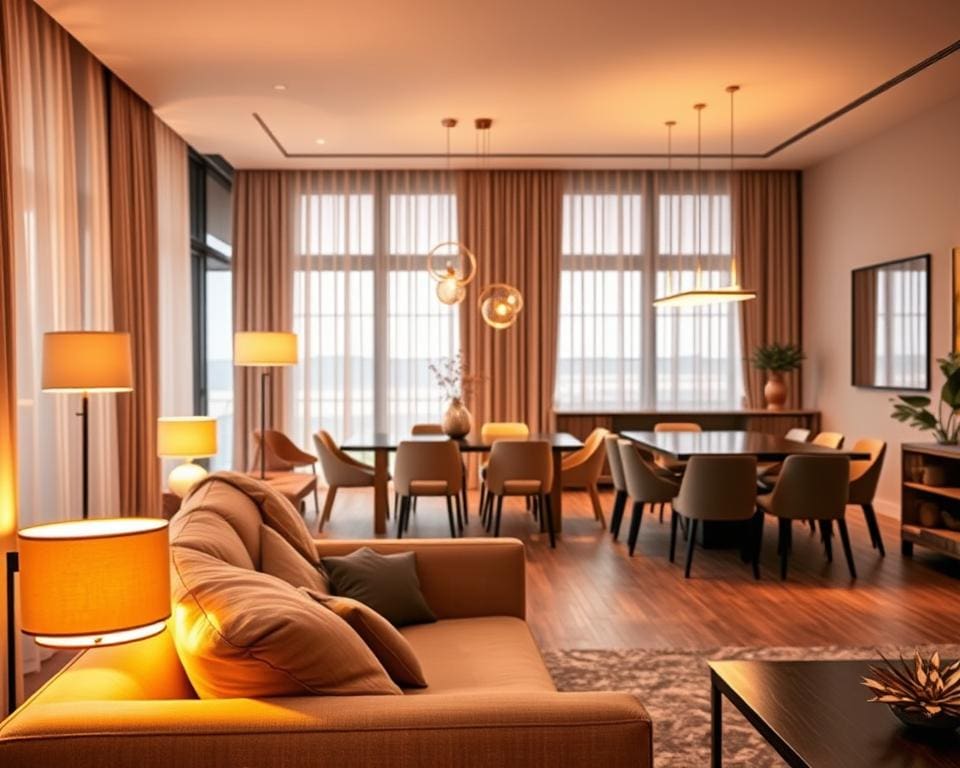 Wie setzt man Akzente mit Beleuchtung?