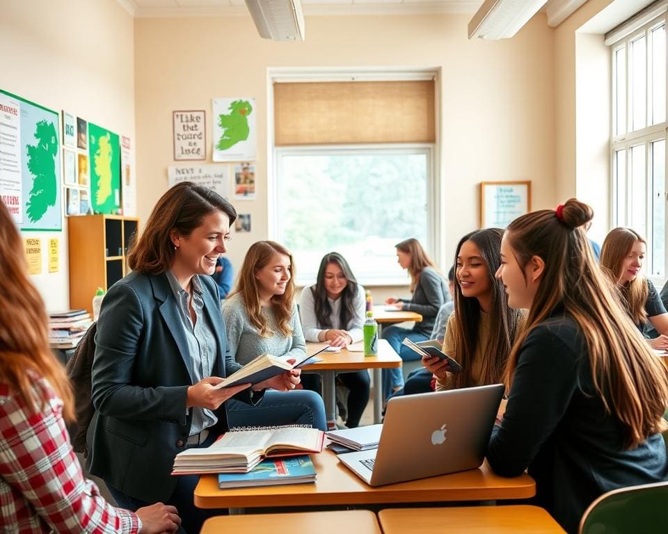 Wie unterstützt IrishSummer Austauschschüler mit Betreuung?