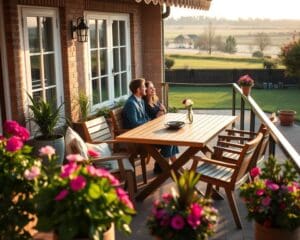 Wie wirken niederländische Gartenmöbel auf Balkon und Terrasse?