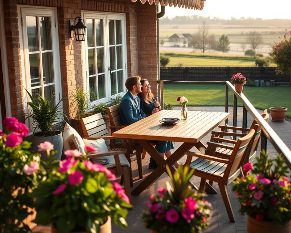 Wie wirken niederländische Gartenmöbel auf Balkon und Terrasse?