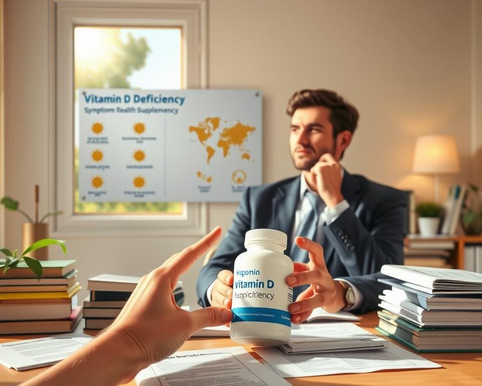 Was sind Symptome von Vitamin-D-Mangel?