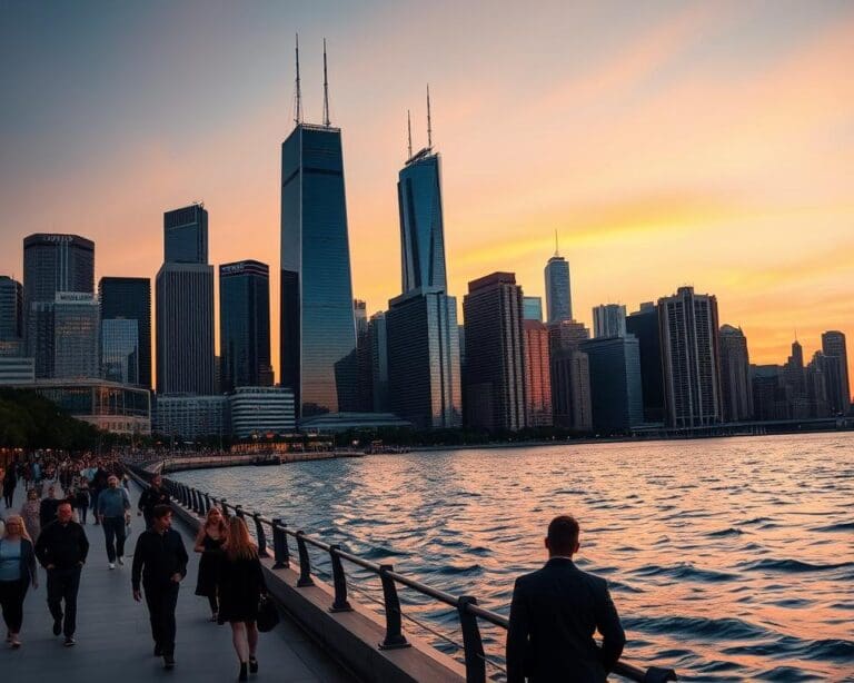 Wie erlebt man die Skyline von Chicago?