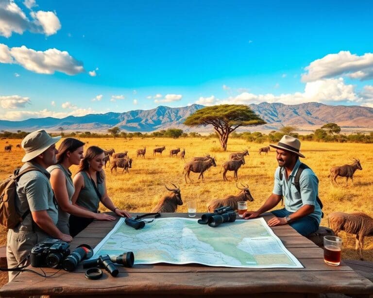 Wie plant man eine Safari in Tansania?