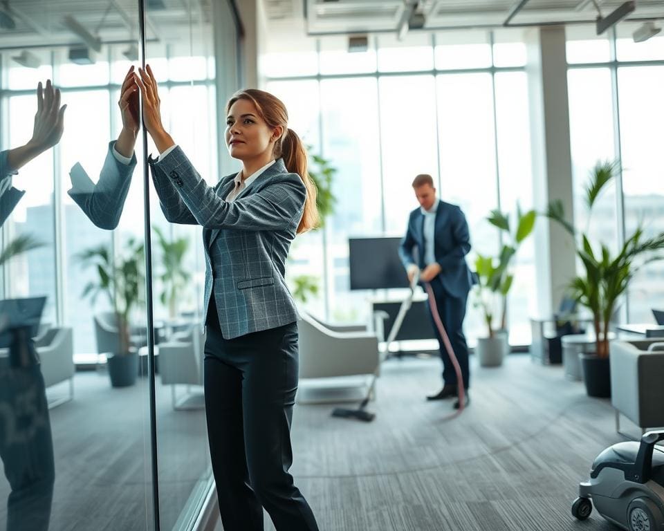 Gebäudereiniger Aufgaben