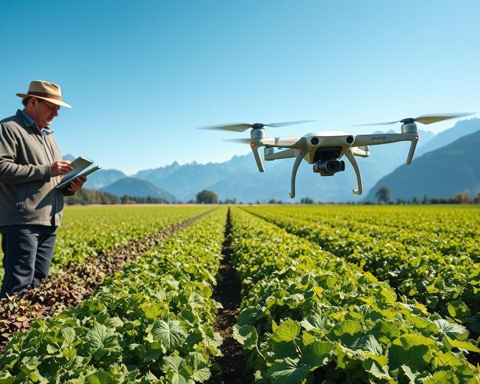 Drohnen Landwirtschaft Graubünden