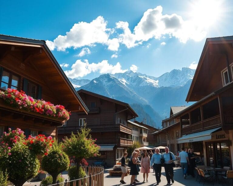 Bergdörfer Schweiz